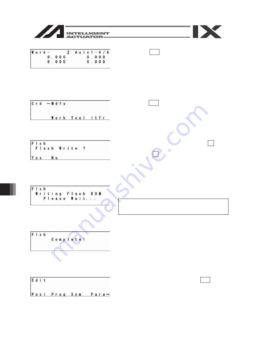 IAI SEL Instruction Manual Download Page 194