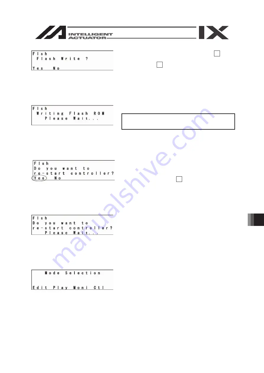 IAI SEL Instruction Manual Download Page 217