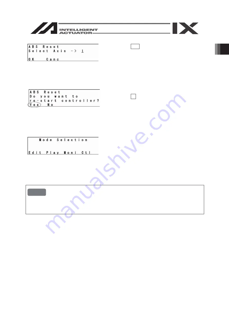 IAI SEL Instruction Manual Download Page 257