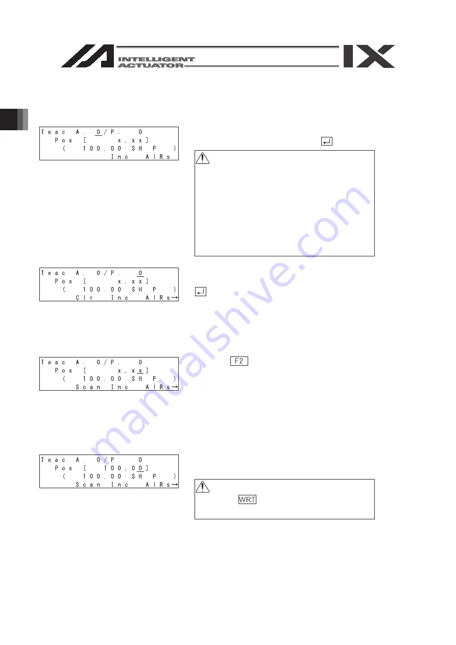 IAI SEL Instruction Manual Download Page 294