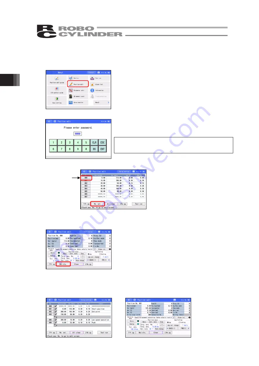 IAI TB-02 Instruction Manual Download Page 78