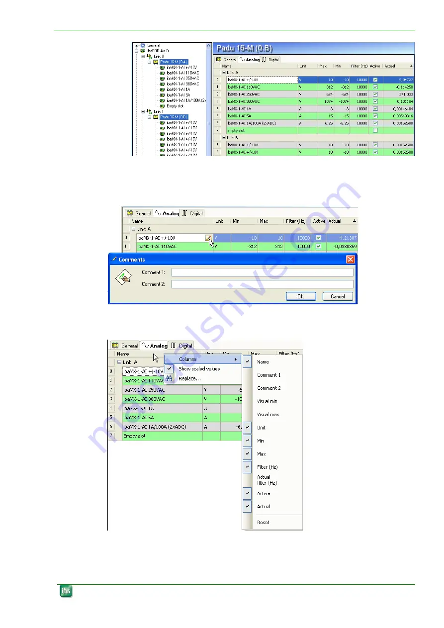 IBA ibaPADU-16-M Manual Download Page 33