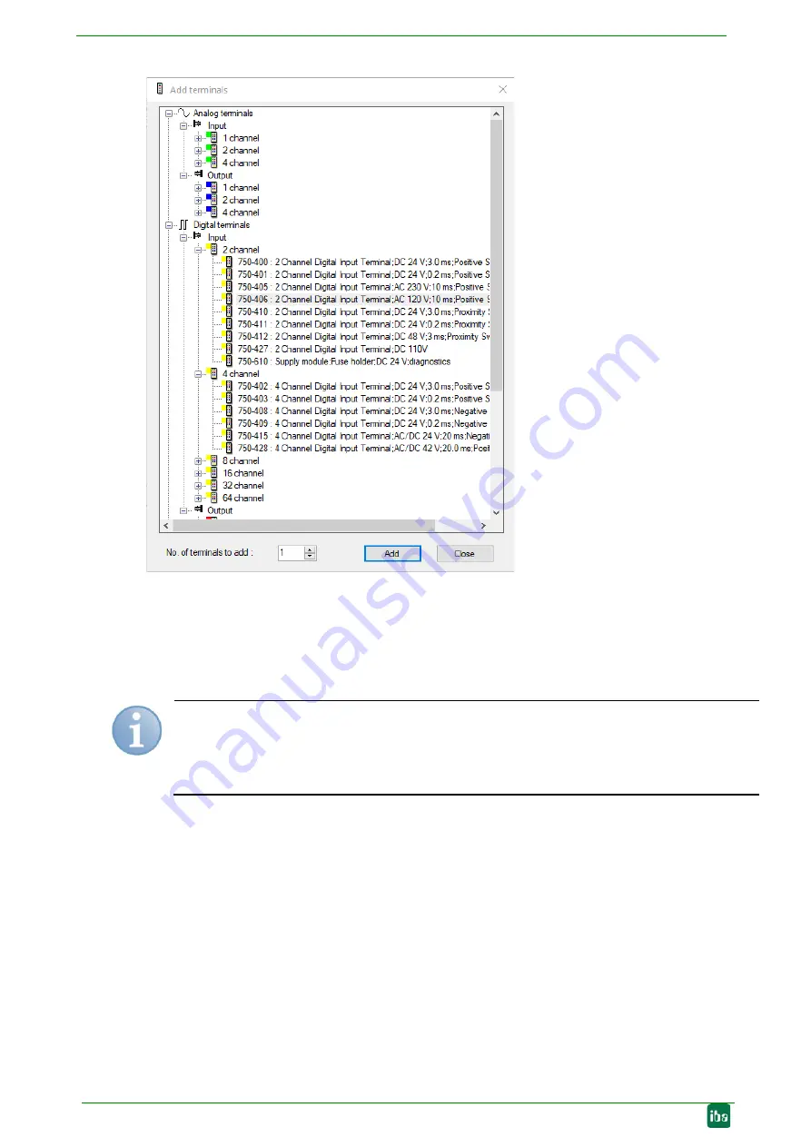 IBA ibaW-750 Manual Download Page 30