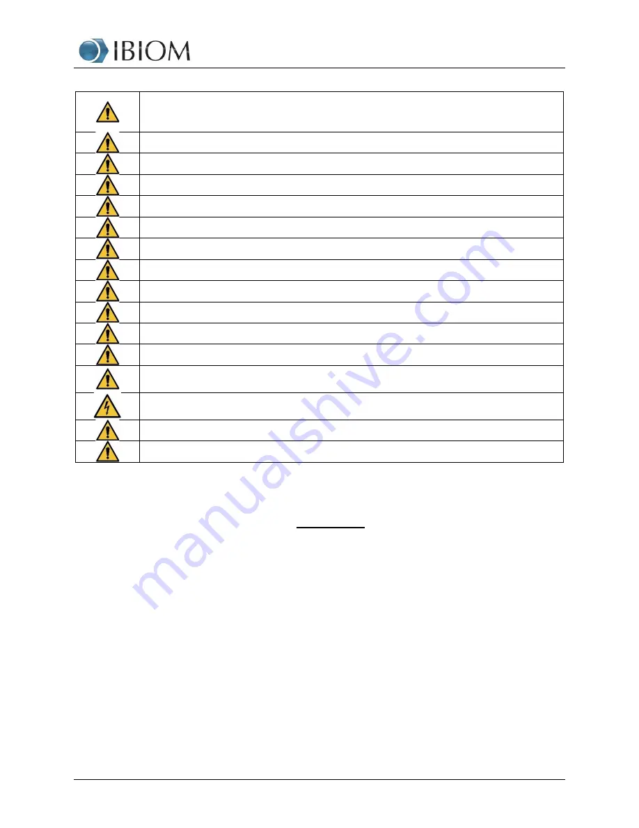 IBIOM Instruments ECHO-FLEX 5002 Operation Manual Download Page 9