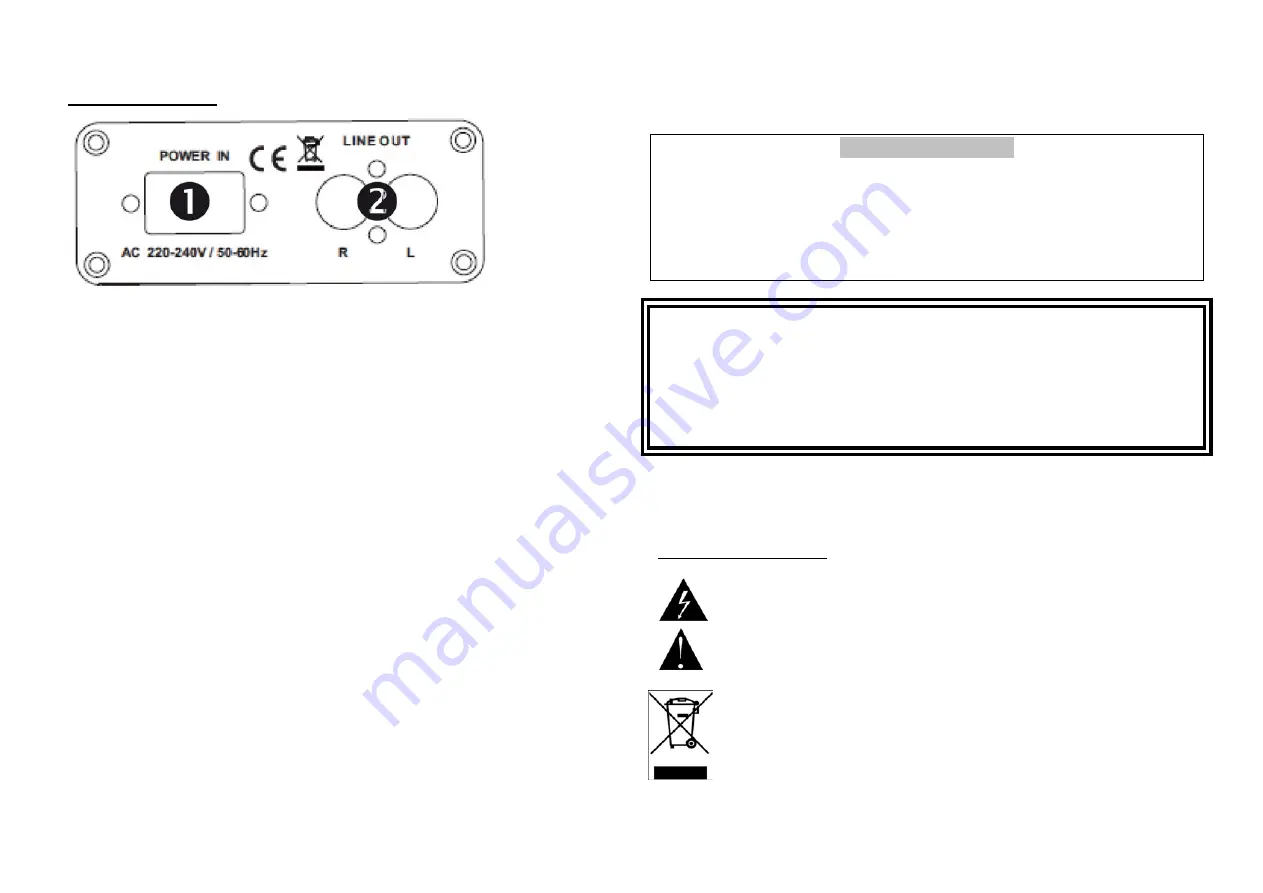 Ibiza sound PORT-6 User Manual Download Page 9