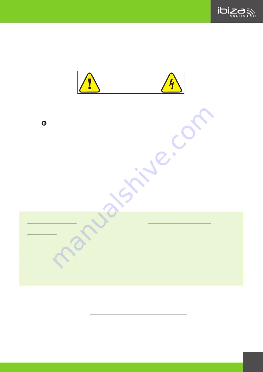 Ibiza sound PORT10VHF-BT Manual Download Page 35