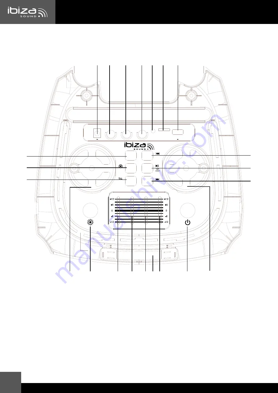 Ibiza sound VENUS600 Скачать руководство пользователя страница 2