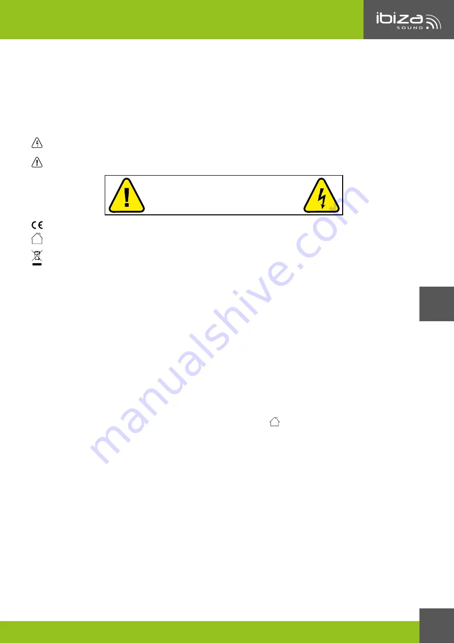 Ibiza sound XTK15A Manual Download Page 3