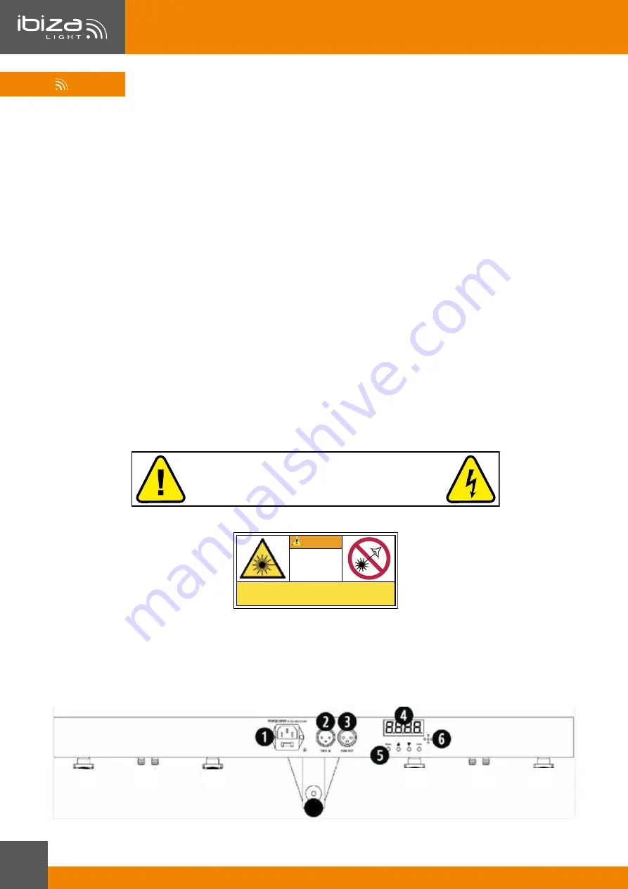 Ibiza DJLIGHT85LED Manual Download Page 10