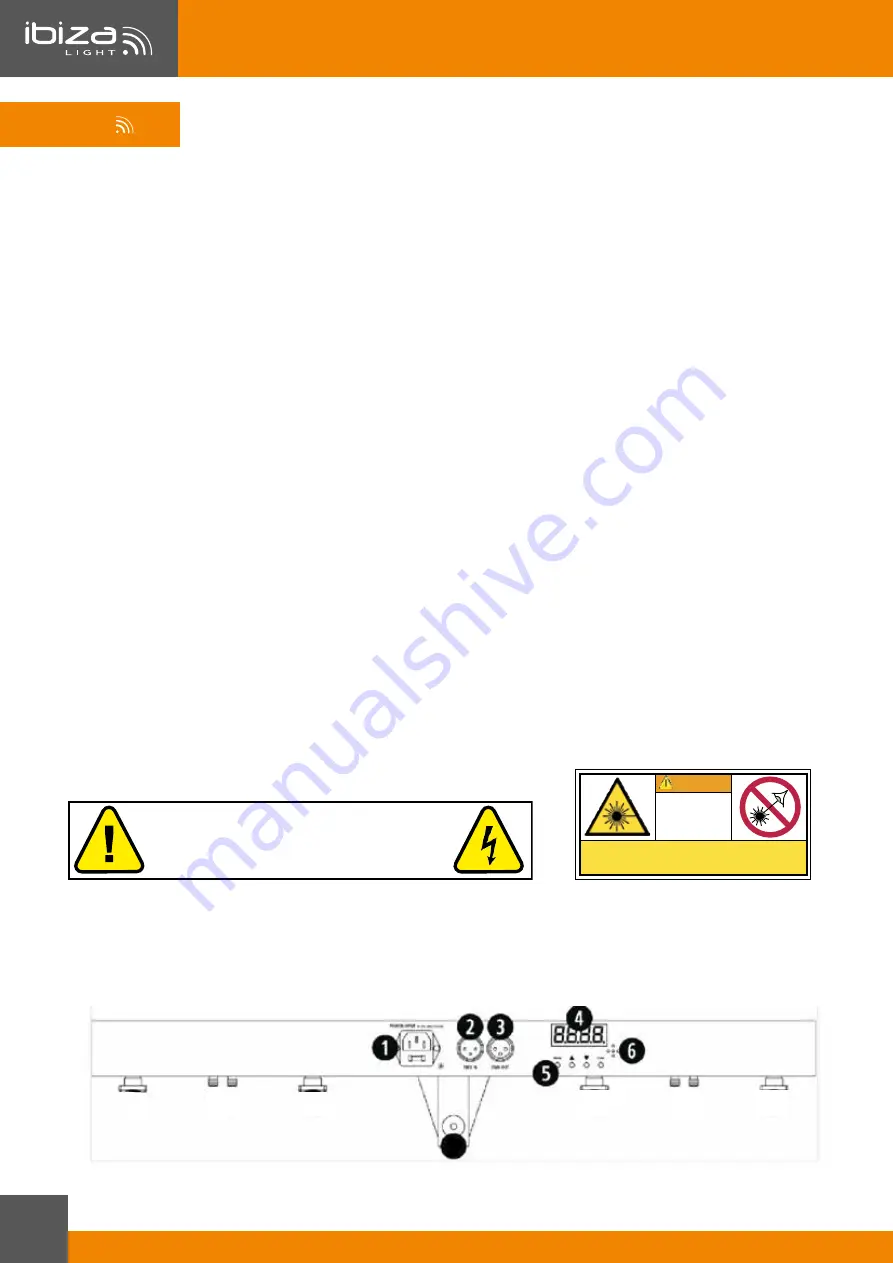 Ibiza DJLIGHT85LED Manual Download Page 14