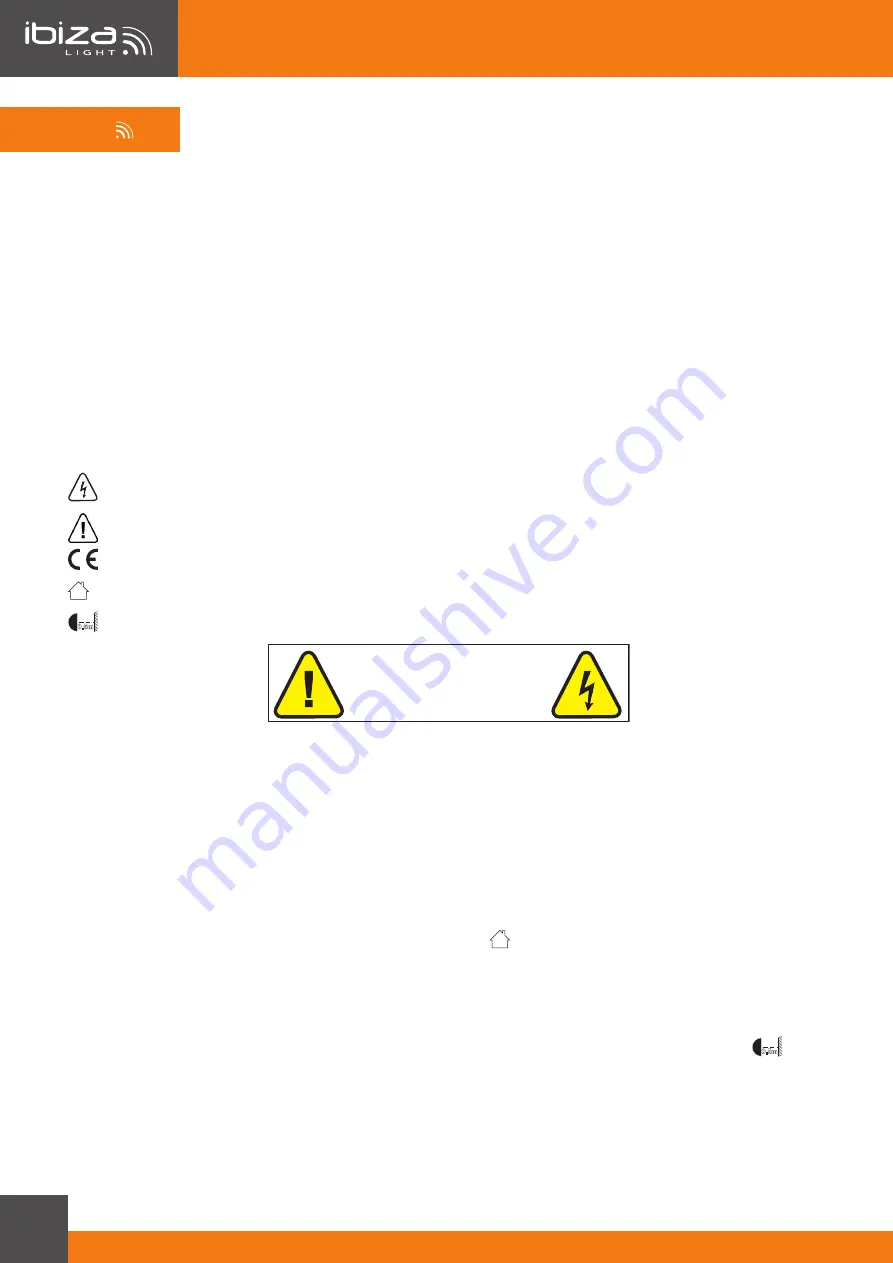 Ibiza FXBAR140 Manual Download Page 18