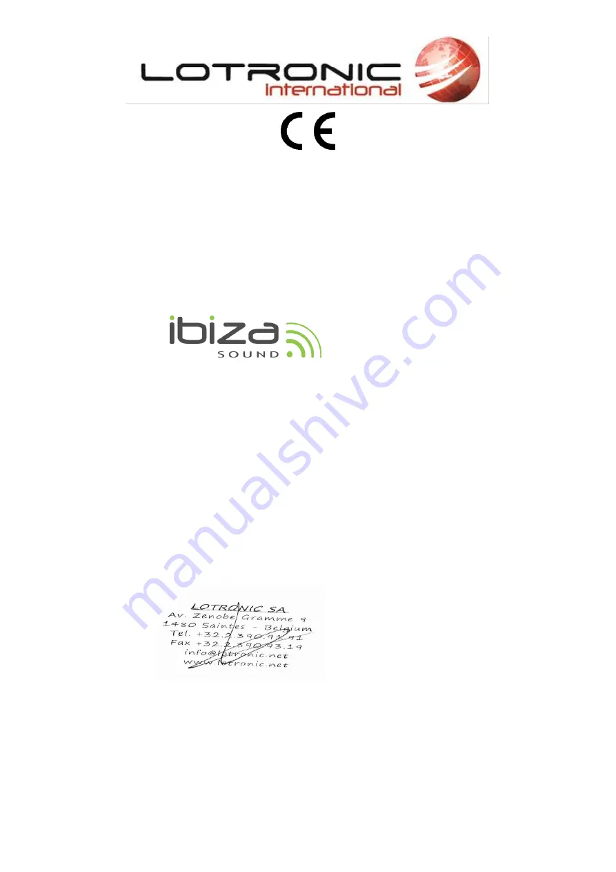 Ibiza MM-PLAYER Manual Download Page 23