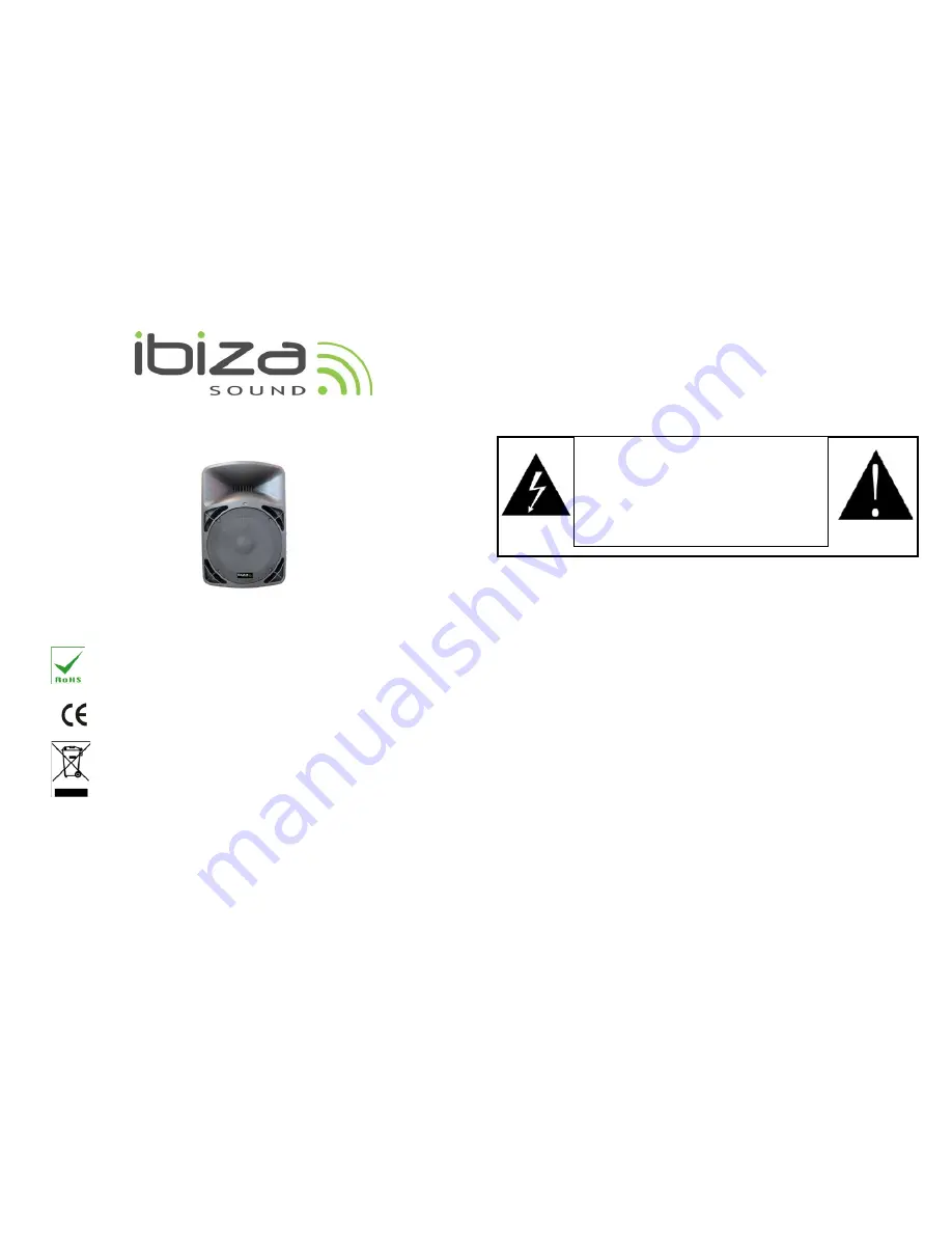 Ibiza PRO15A-BT User Manual Download Page 1