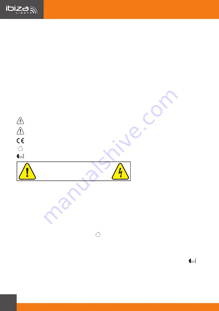 Ibiza THINPAR-36X3-UV Manual Download Page 2