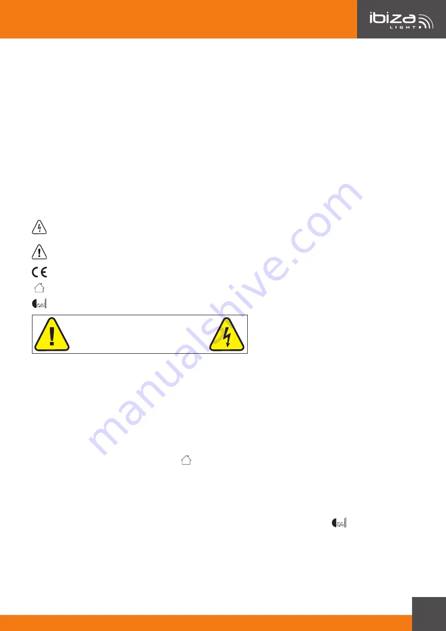 Ibiza THINPAR-36X3-UV Manual Download Page 17