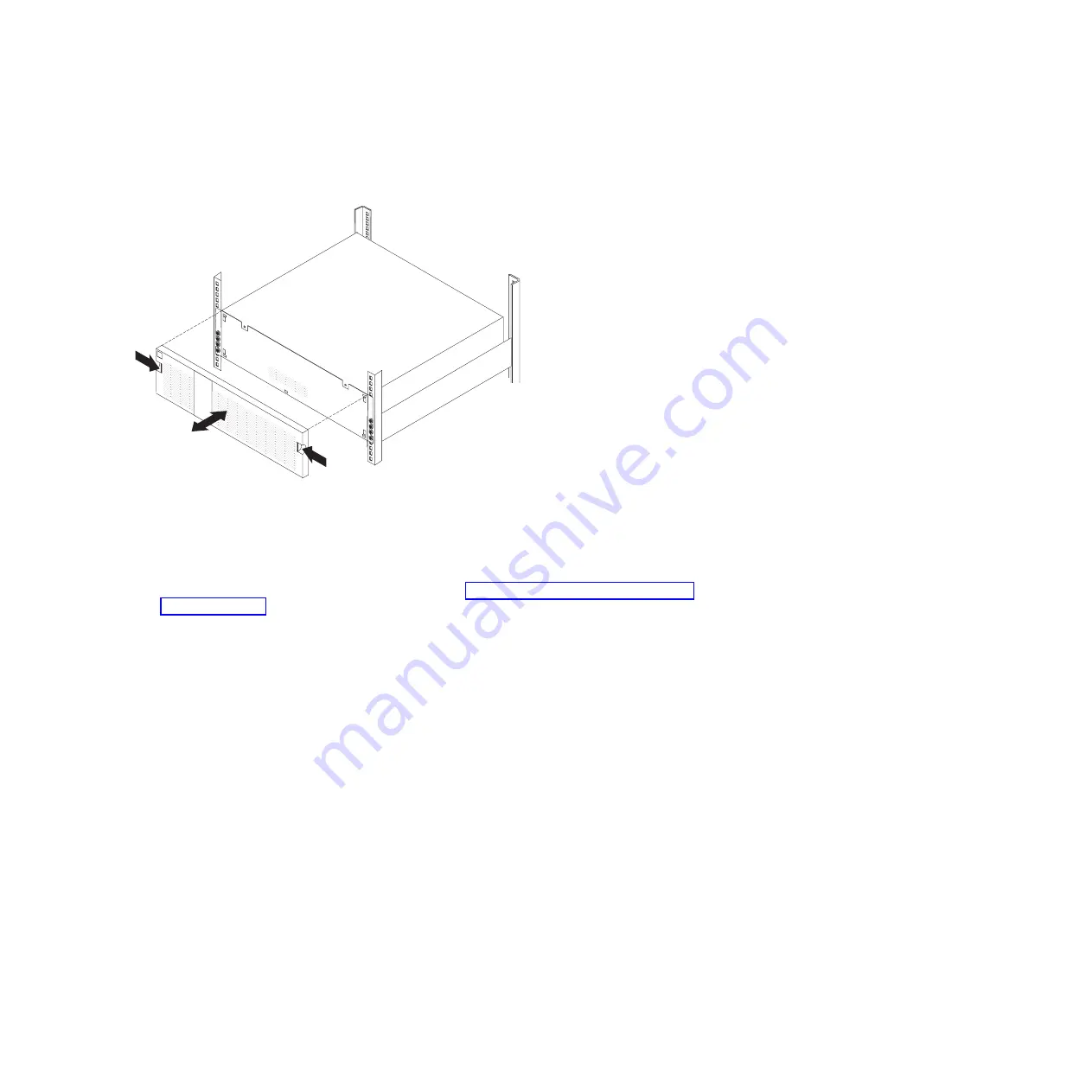 IBM 1000VA 3U Rack Installation Instructions Download Page 9