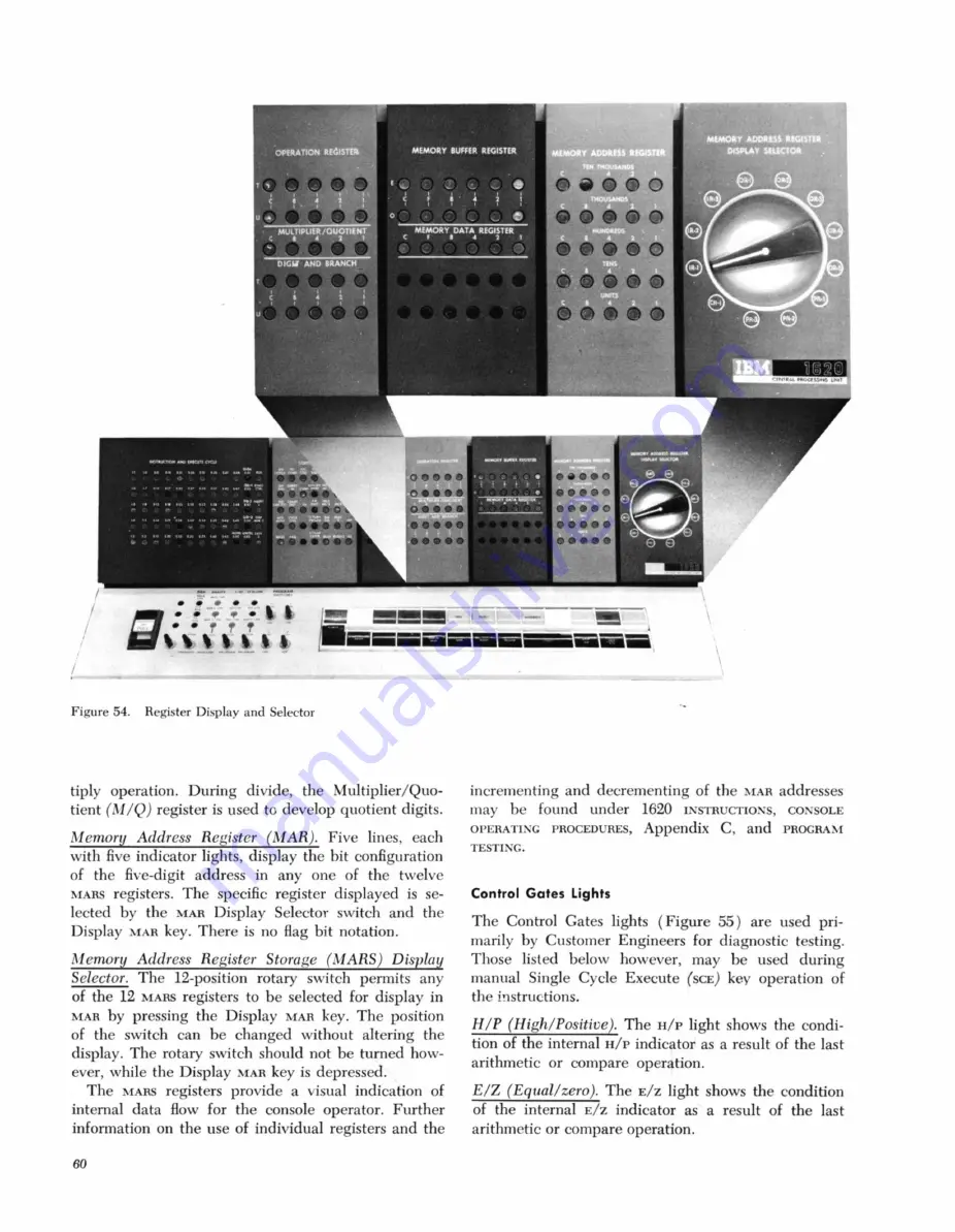 IBM 1620 1 Manual Download Page 64