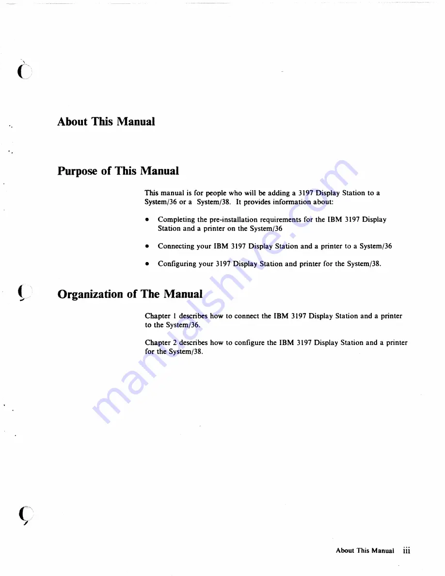 IBM 3197 Series Connecting Download Page 3