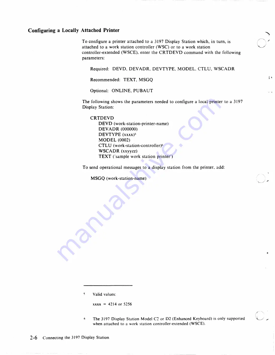 IBM 3197 Series Connecting Download Page 16