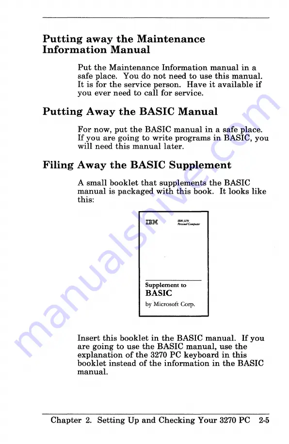 IBM 3270 Hardware User'S Manual Download Page 22