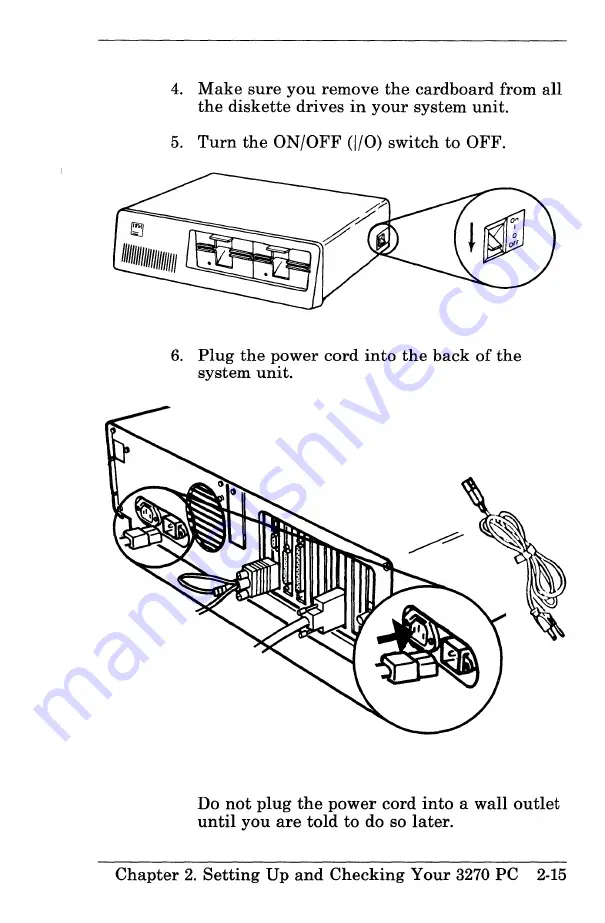 IBM 3270 Hardware User'S Manual Download Page 32