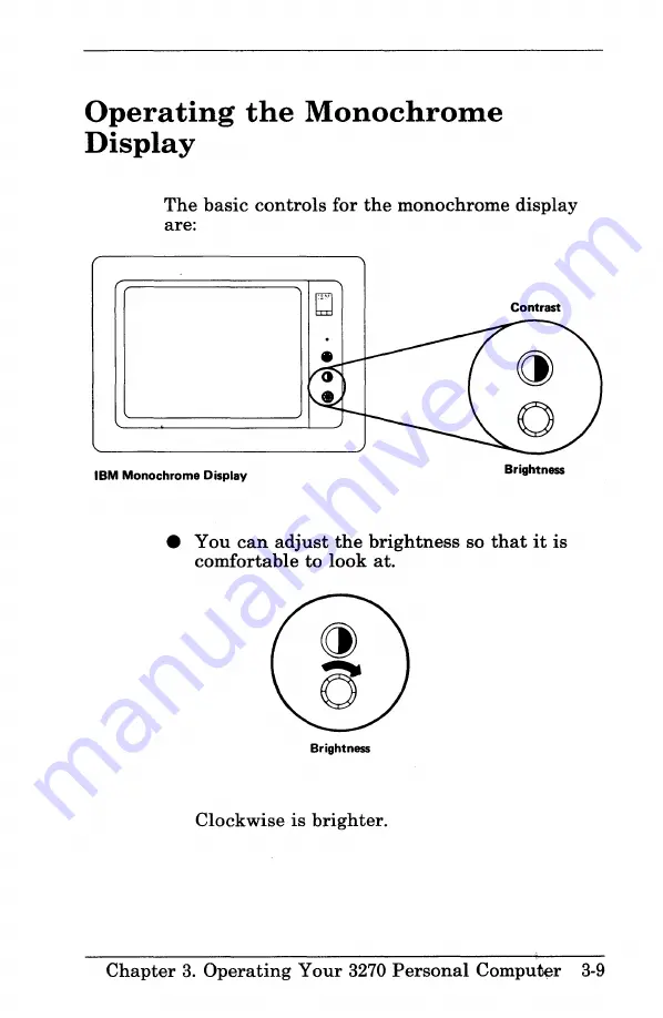 IBM 3270 Hardware User'S Manual Download Page 92