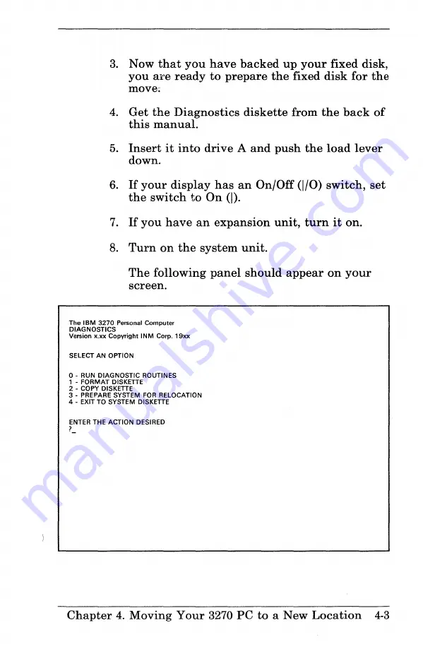 IBM 3270 Hardware User'S Manual Download Page 102