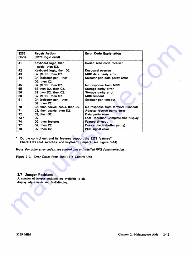 IBM 3279 2A Скачать руководство пользователя страница 34