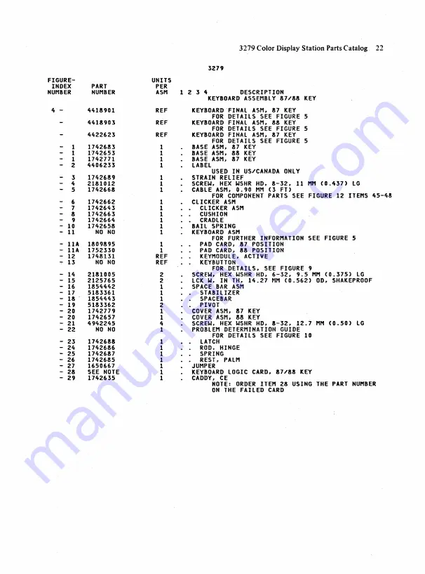 IBM 3279 2A Maintenance Information Download Page 133