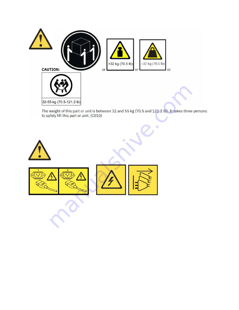 IBM 3453 Series Customer Install Manual Download Page 12