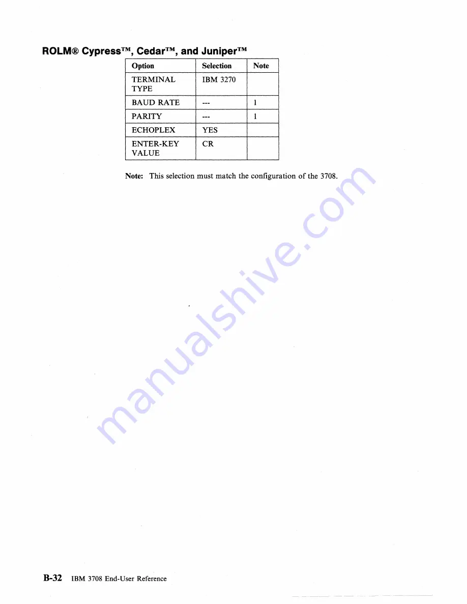 IBM 3708 End-User Reference Download Page 93