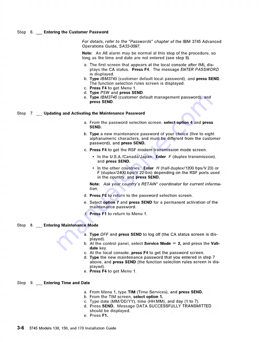 IBM 3745 Series Installation Manual Download Page 41