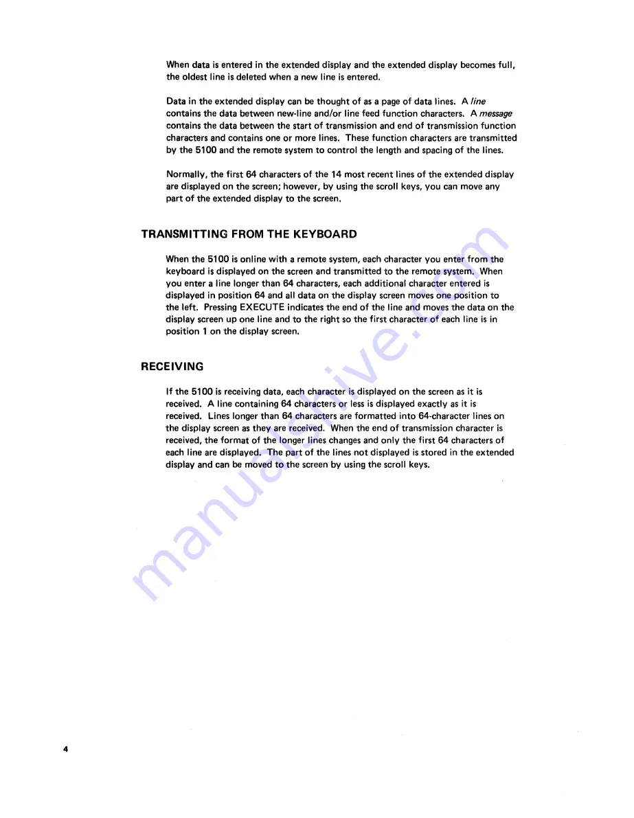 IBM 5100 Communications Manual Download Page 8