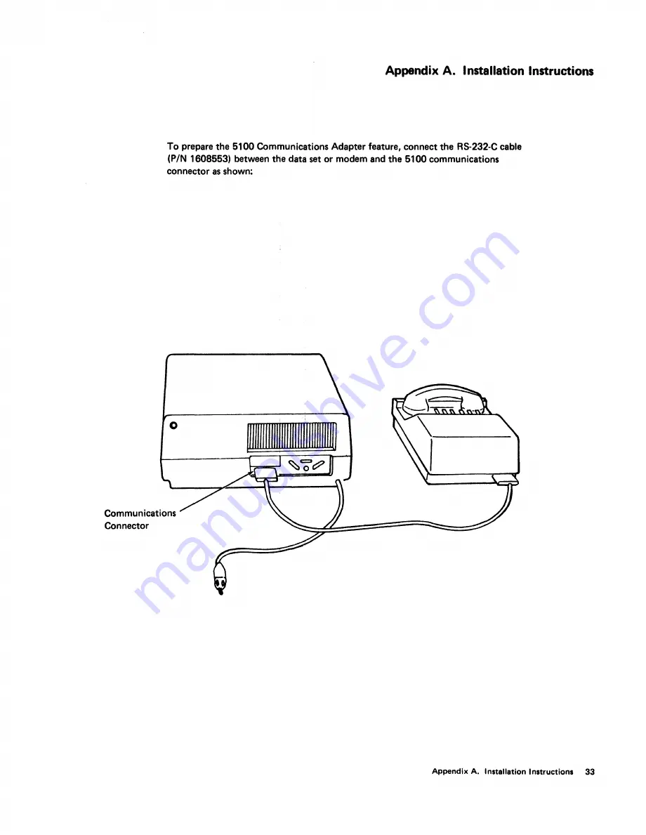 IBM 5100 Communications Manual Download Page 37