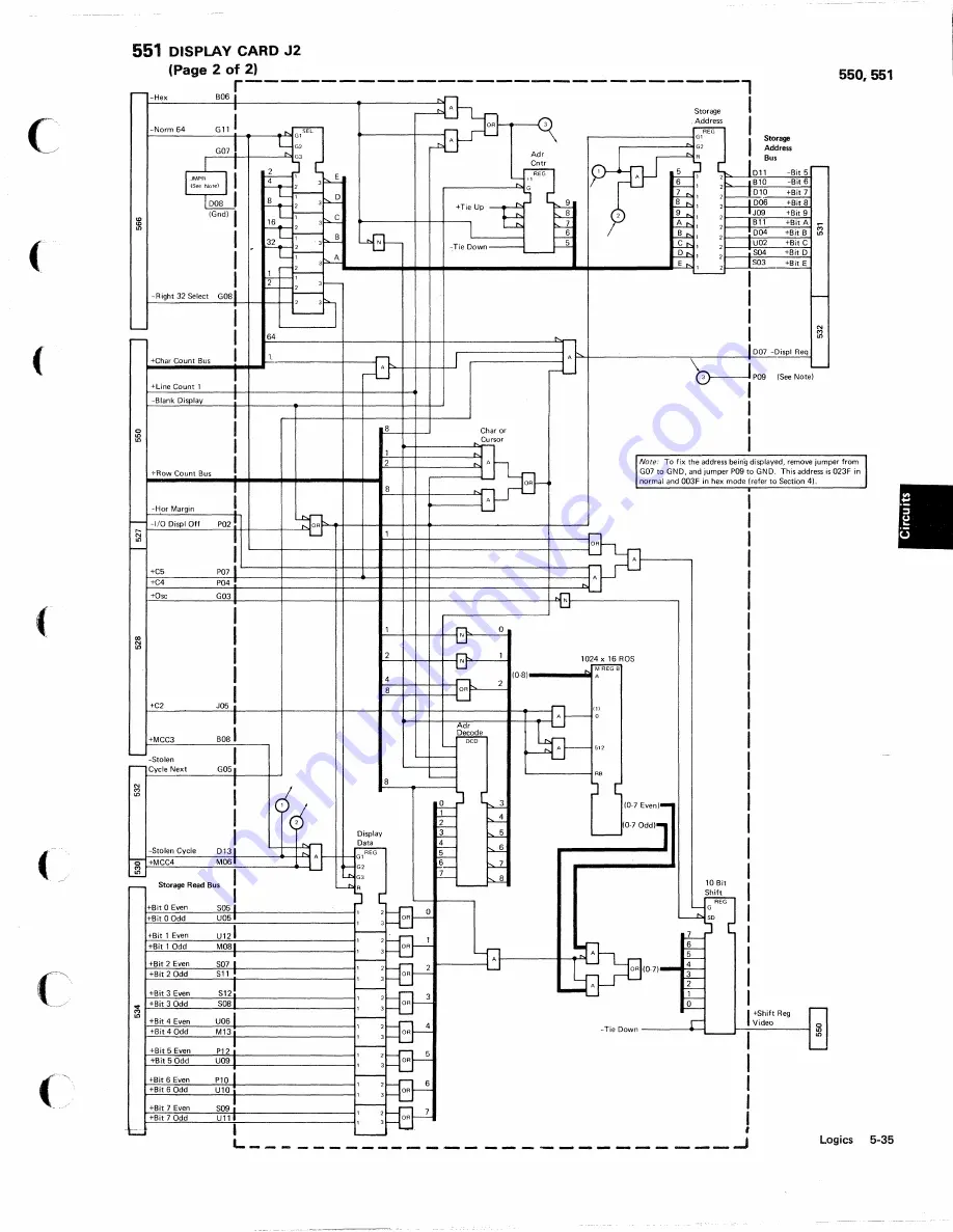 IBM 5100 Maintenance Information Manual Download Page 287