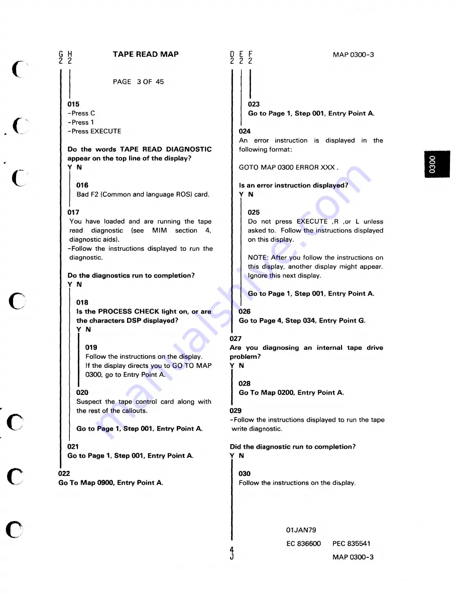 IBM 5110 Maintenance Analysis Procedures Download Page 27