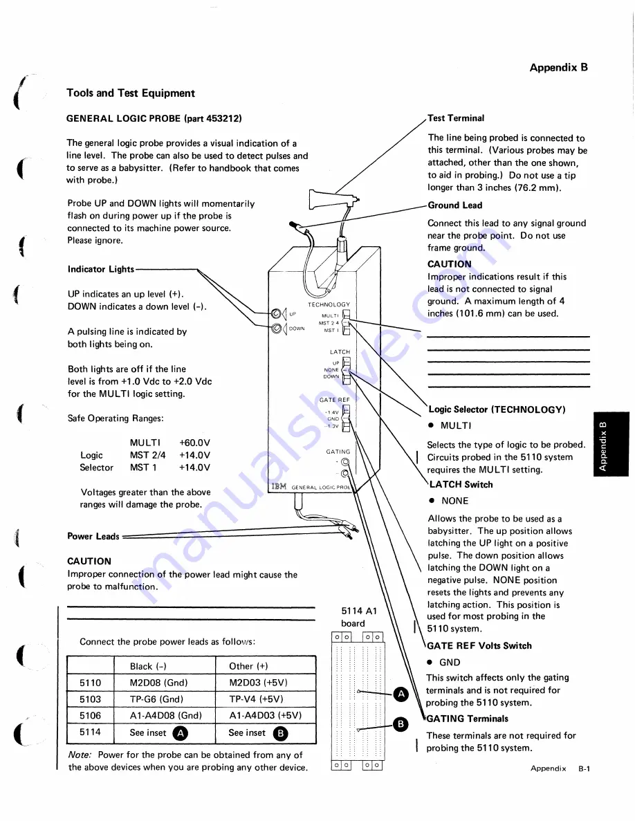 IBM 5110 Maintenance Information Manual Download Page 255