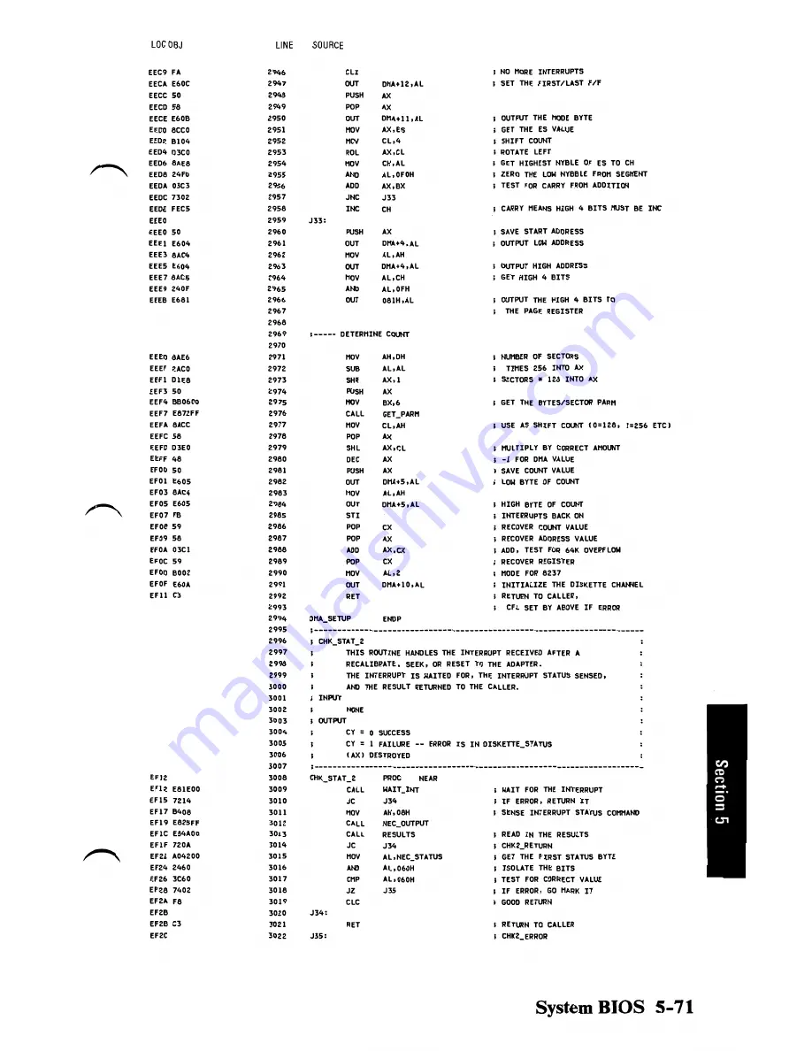 IBM 5150 Скачать руководство пользователя страница 164