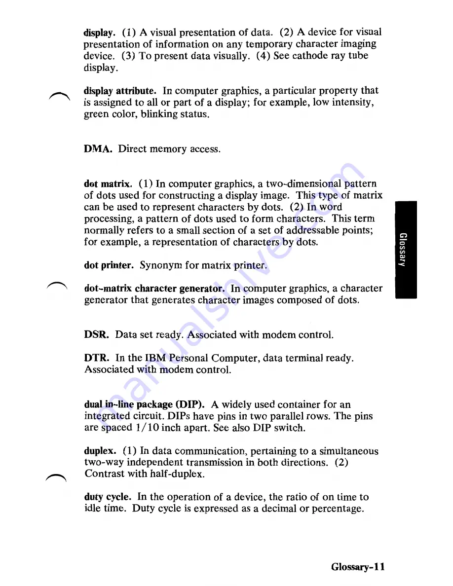 IBM 5150 Technical Reference Download Page 272