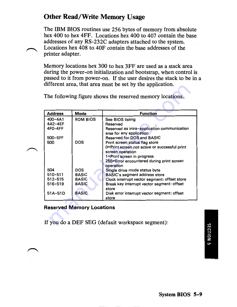 IBM 5170 Technical Reference Download Page 151