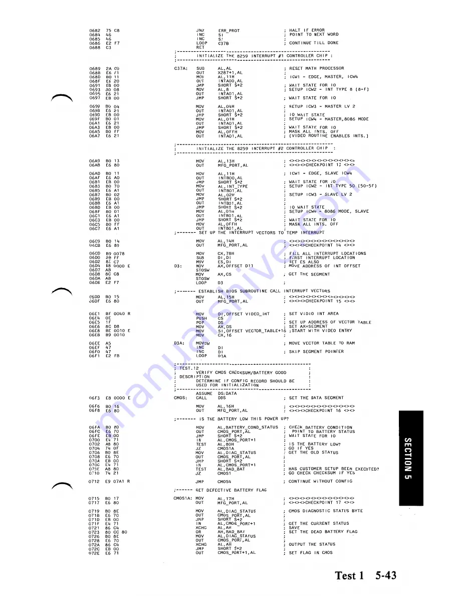 IBM 5170 Technical Reference Download Page 185