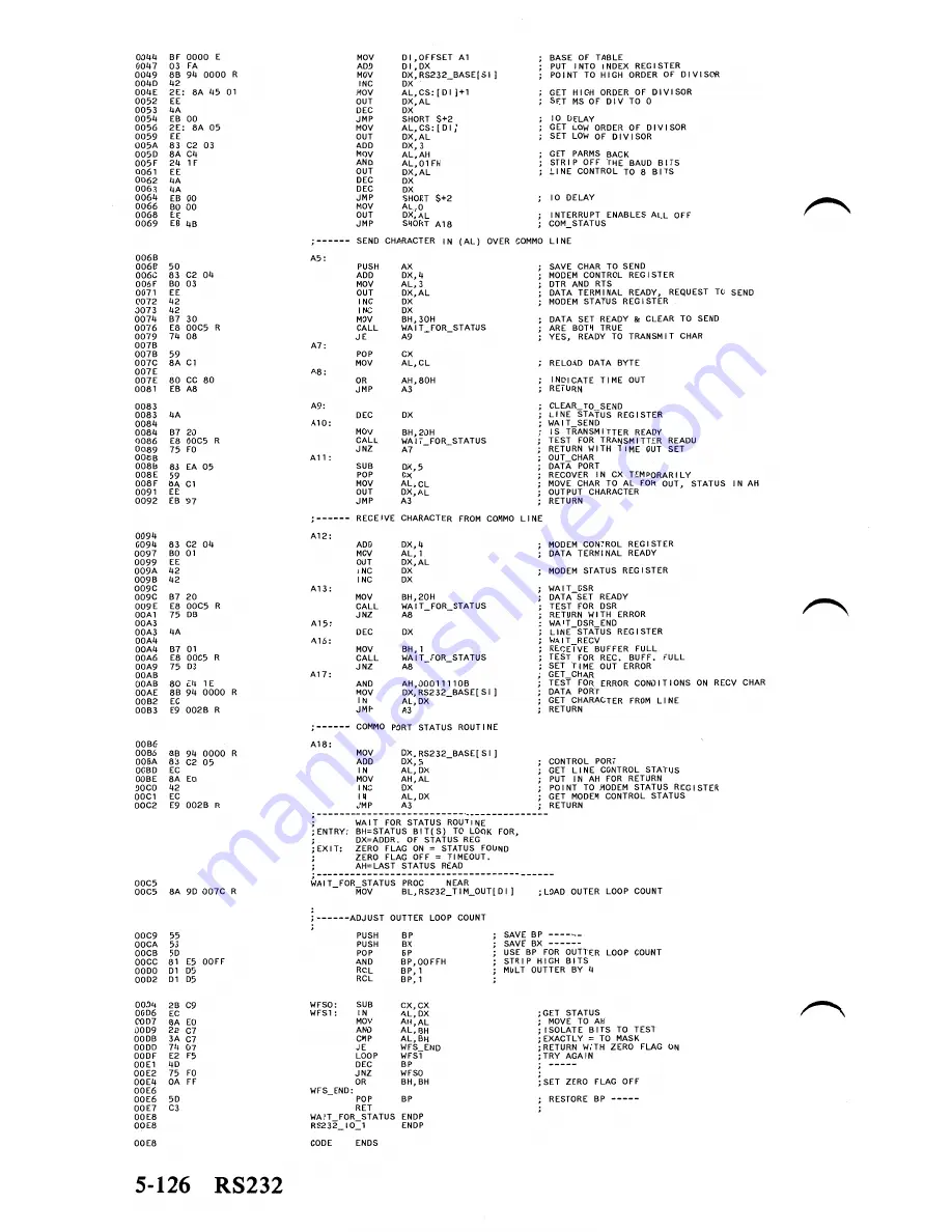 IBM 5170 Скачать руководство пользователя страница 268