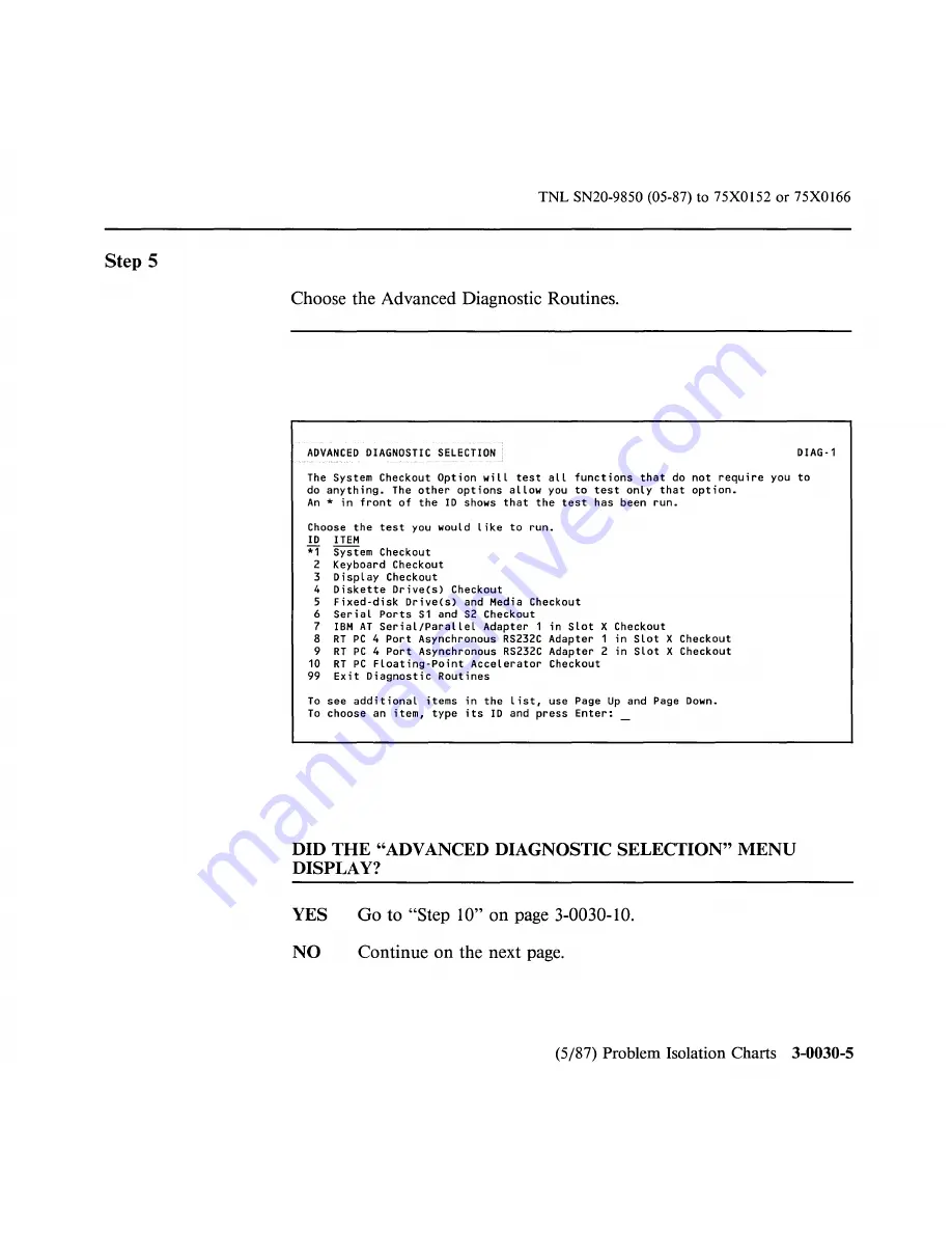 IBM 6150 Hardware Maintenance Manual Download Page 118