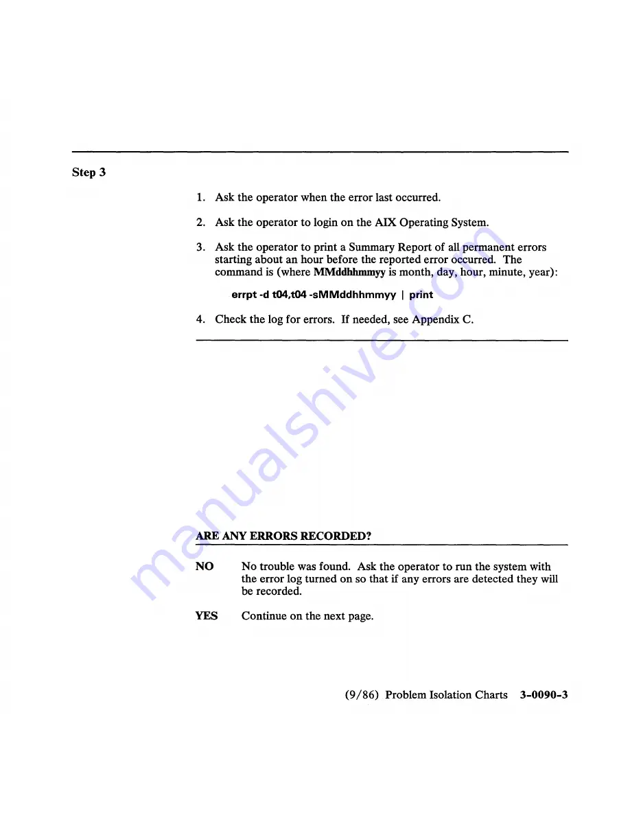 IBM 6150 Hardware Maintenance Manual Download Page 200