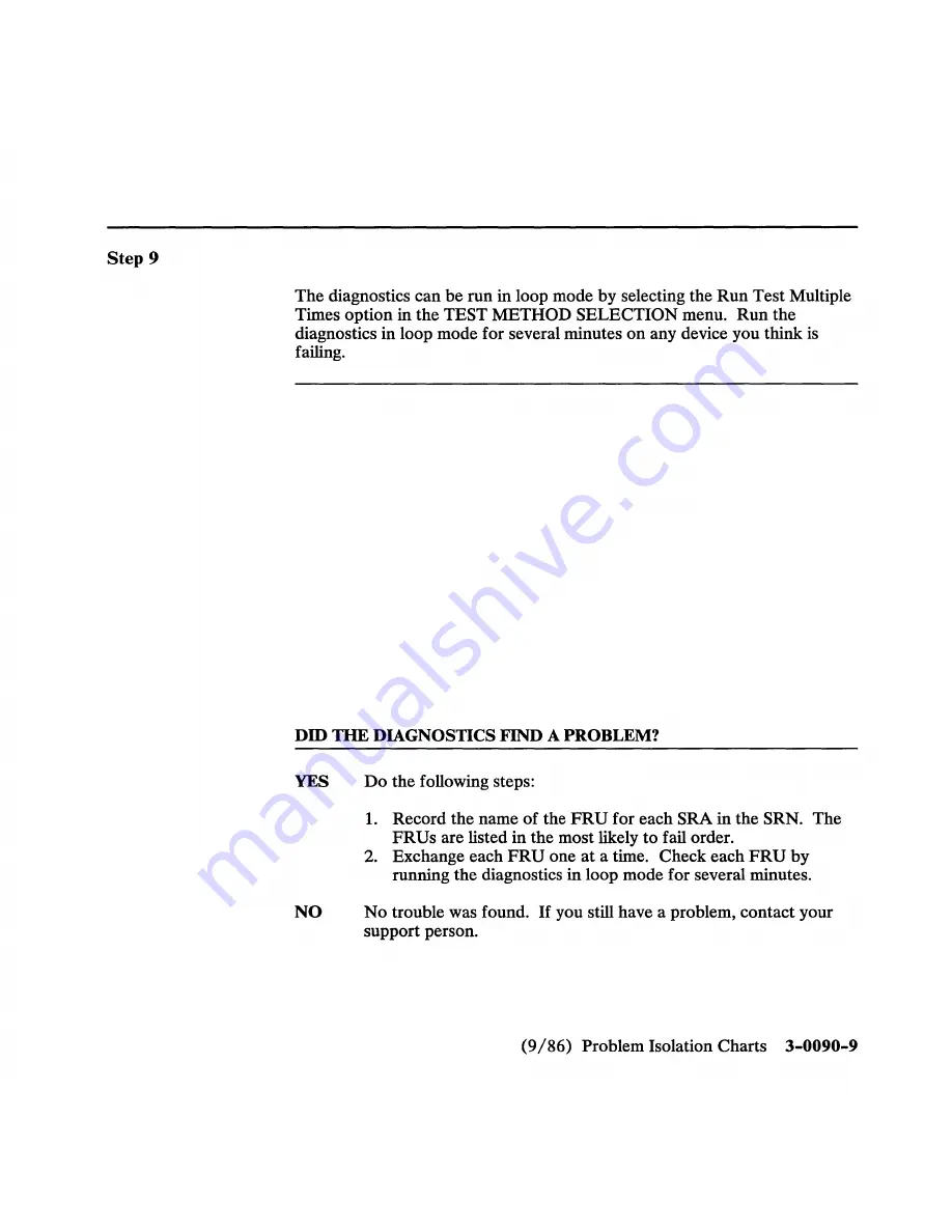 IBM 6150 Hardware Maintenance Manual Download Page 206