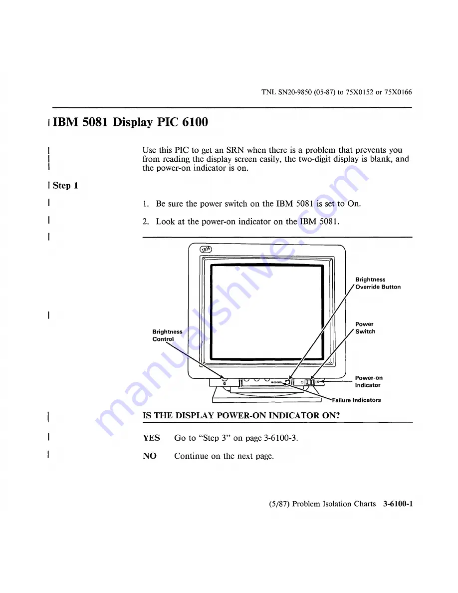 IBM 6150 Hardware Maintenance Manual Download Page 248