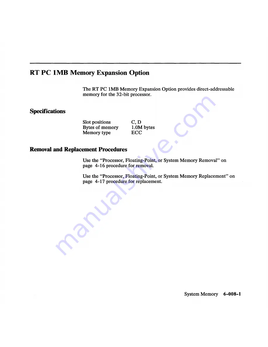 IBM 6150 Hardware Maintenance Manual Download Page 394