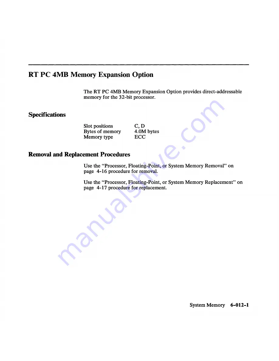 IBM 6150 Hardware Maintenance Manual Download Page 398