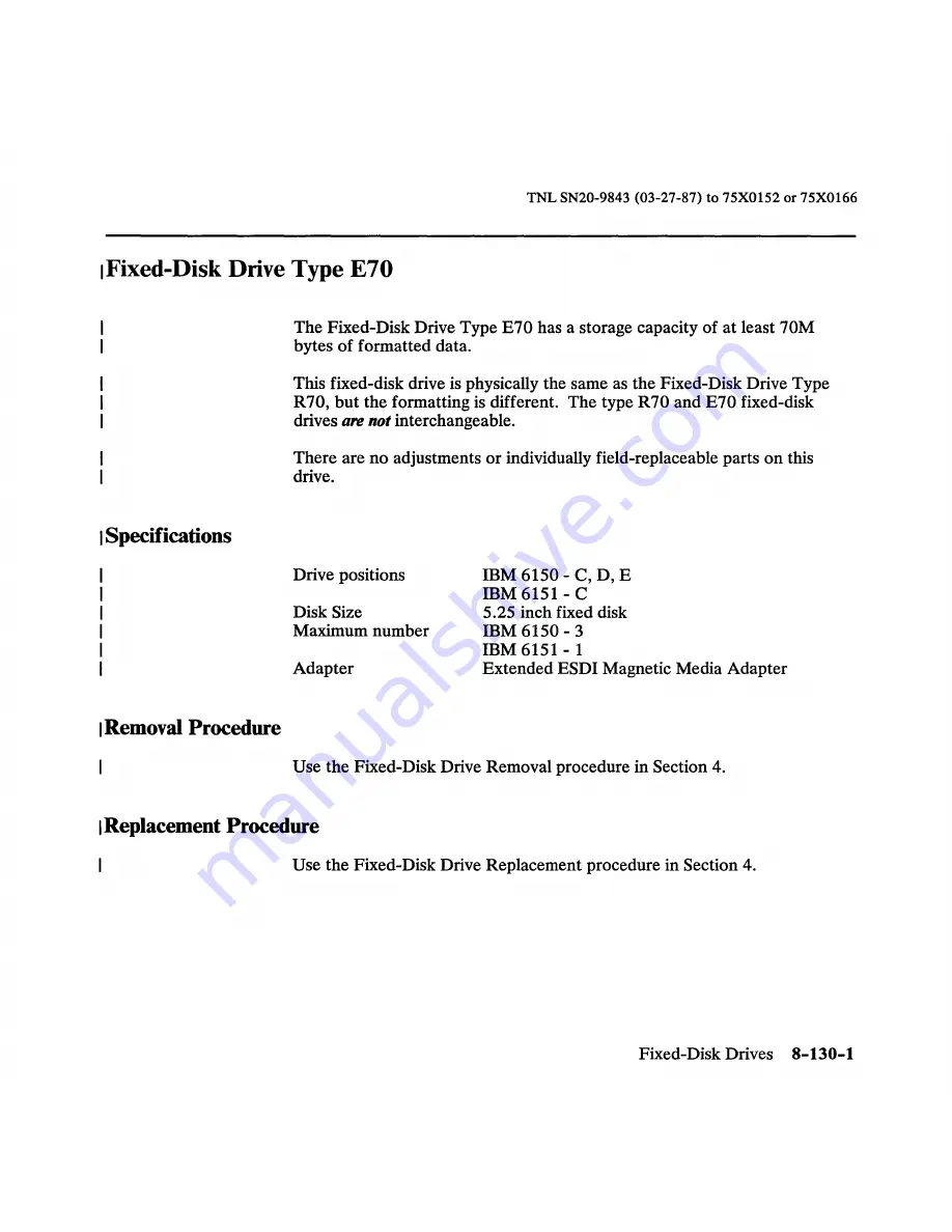 IBM 6150 Hardware Maintenance Manual Download Page 432