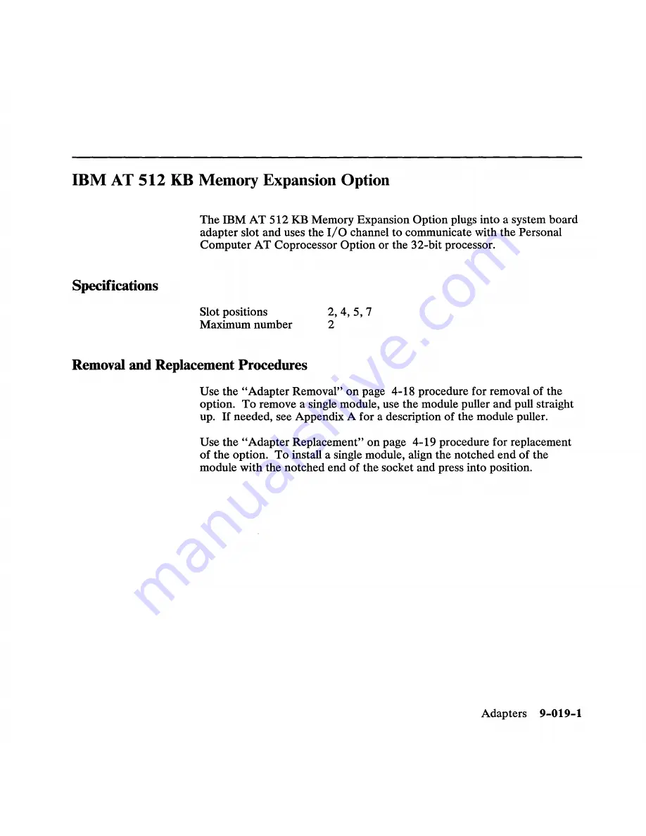 IBM 6150 Hardware Maintenance Manual Download Page 442